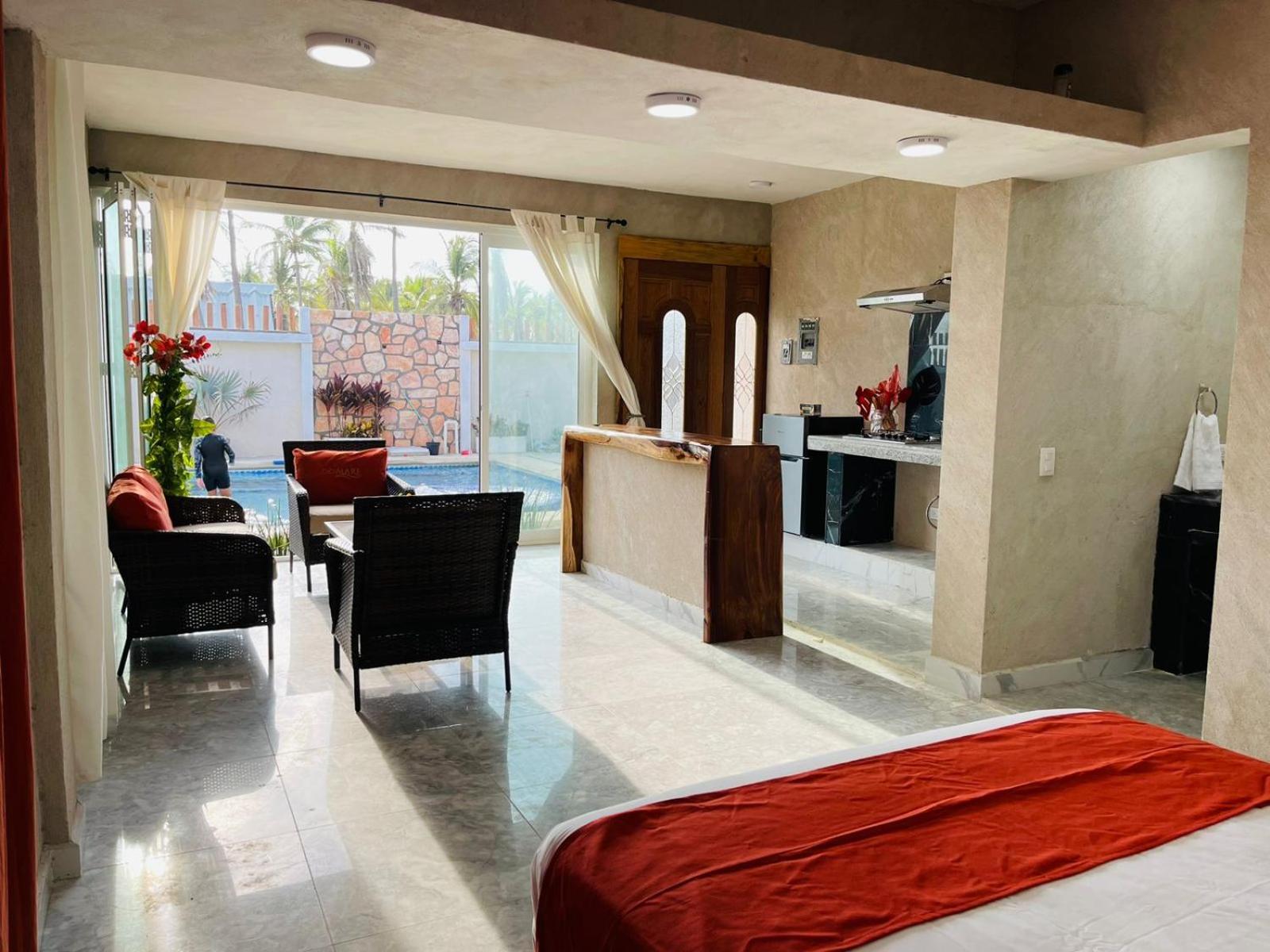 Villa Coco Mare Suite 1 Coyuca de Benitez エクステリア 写真